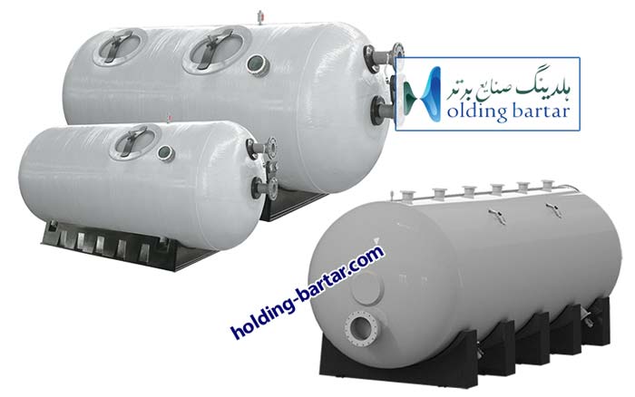 فیلتر شنی تحت فشار فلزی