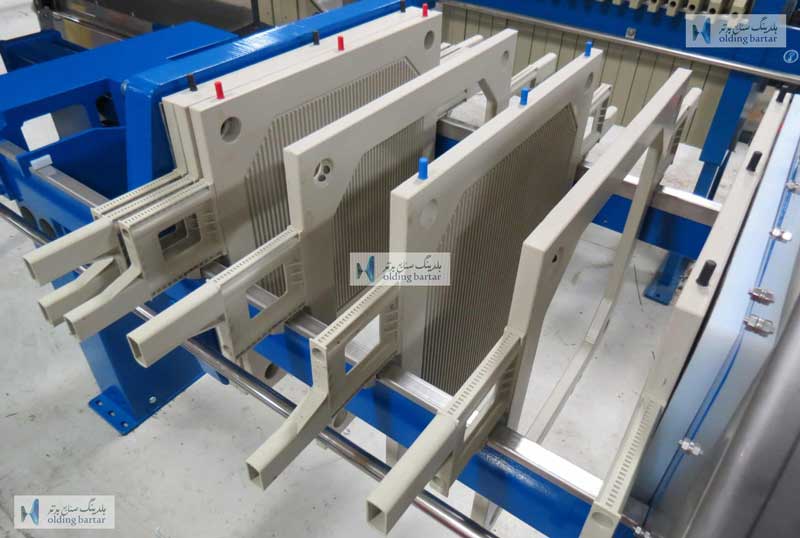 اجزای تشکیل دهنده فیلتر پرس