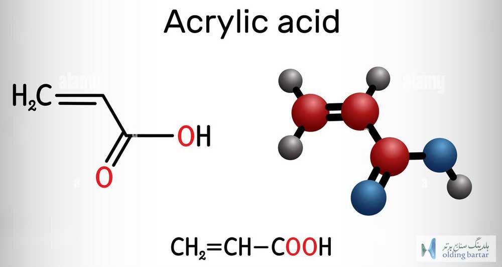 فرمول شیمیایی اسید اکریلیک