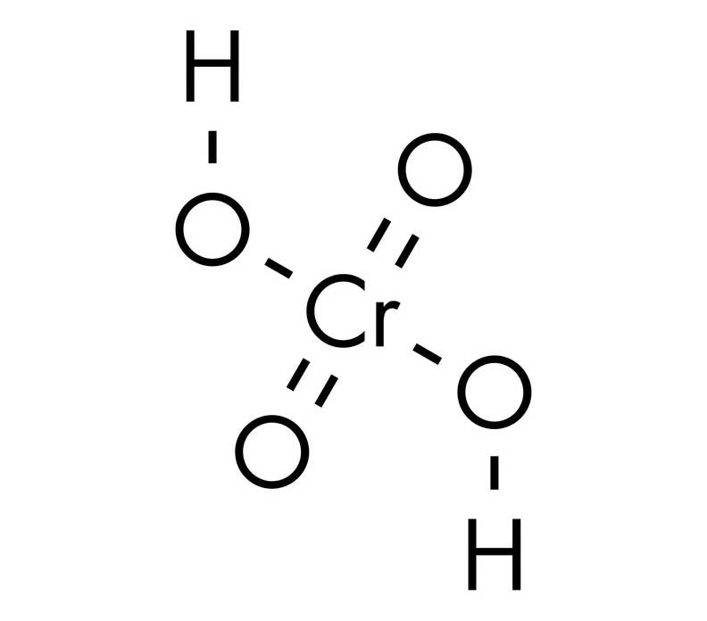 فرمول شیمیایی اسید کرومیک