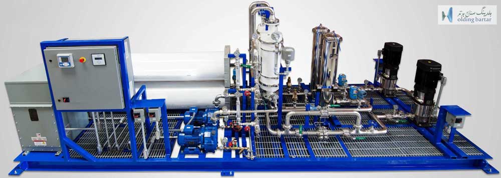 اجزای اصلی سیستم الکترودیالیز