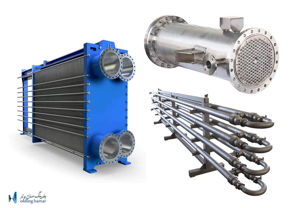 انواع مبدل حرارتی