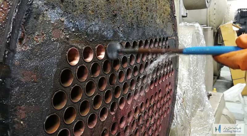 نحوه رسوب زدایی منبع کویل دار