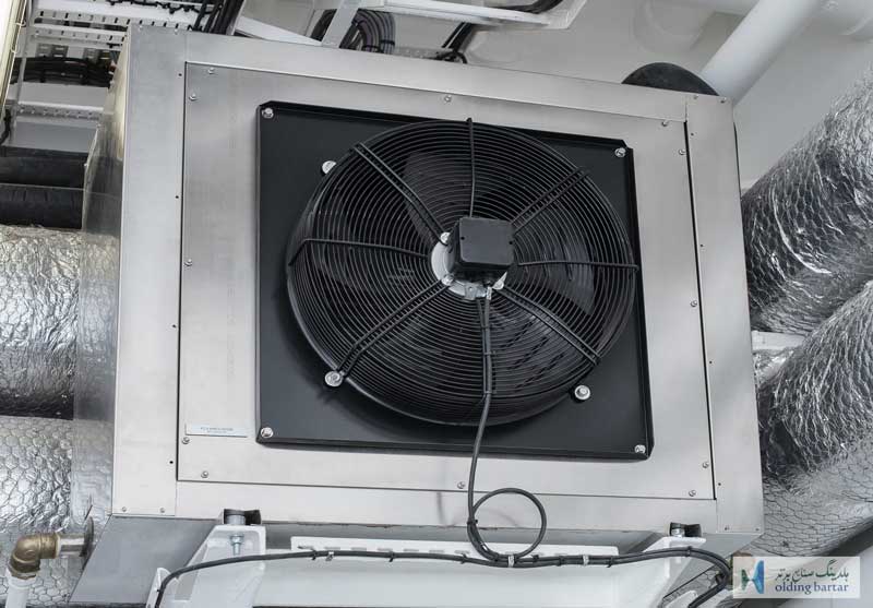 اجزای تشکیل دهنده فن کویل
