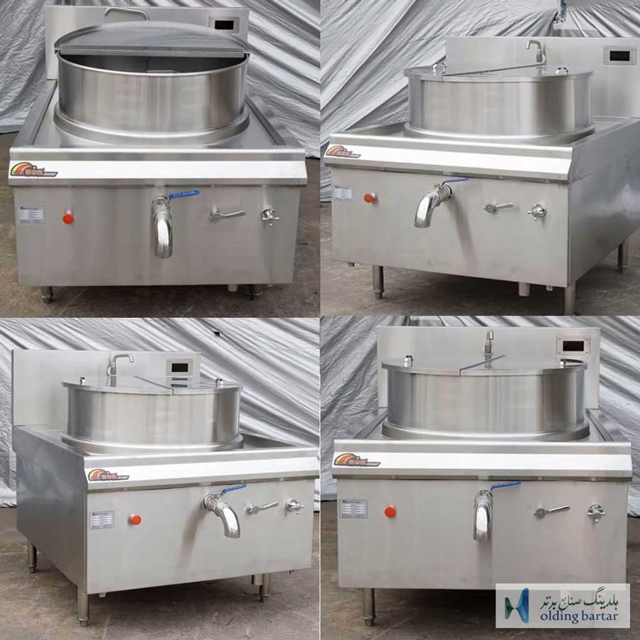 اجزای تشکیل دهنده دیگ خورشت پز صنعتی