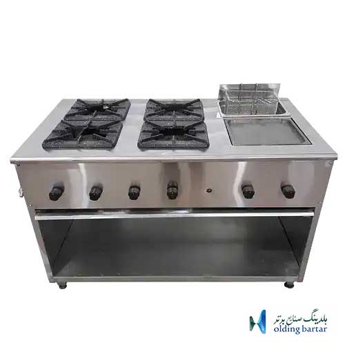 ویژگی های کلیدی اجاق گاز صنعتی